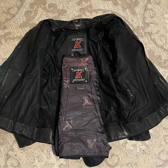 Motorcycle MENS “XPERT SPORT” JACKET - size 44 (Large) - Picture 4 of 5